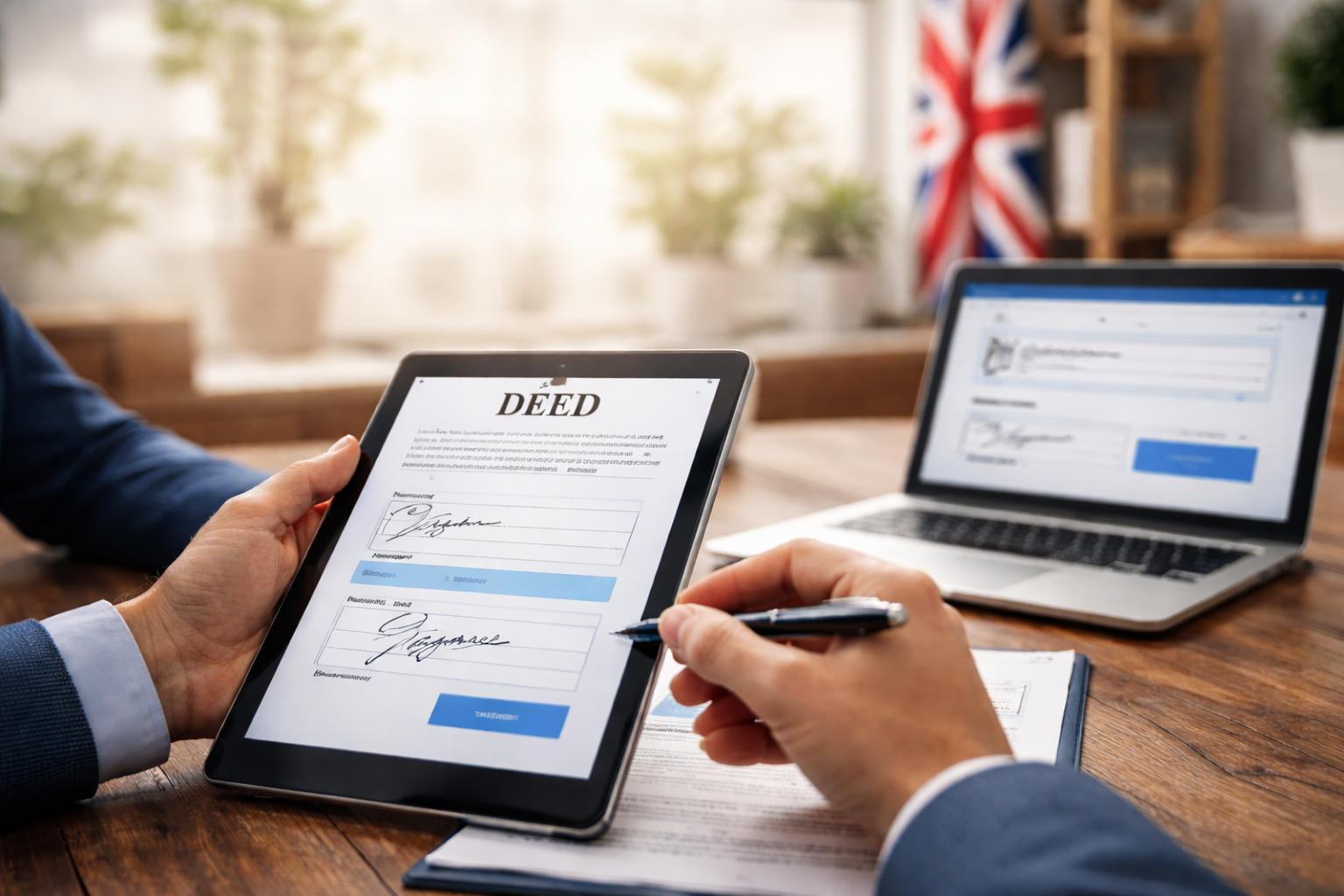 How to Witness Deeds Electronically in the UK (ECA 2000 + eIDAS Explained)